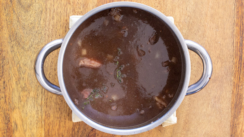 beef stew in pot