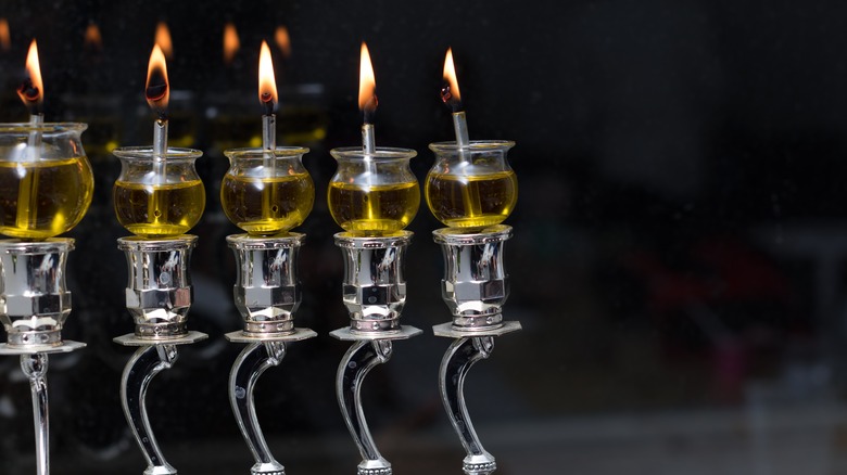 olive oil menorah