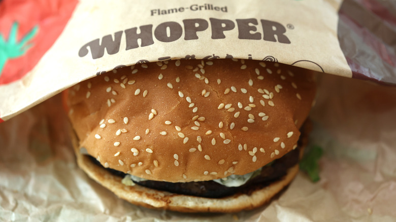 Burger King Flame-Grilled Whopper 