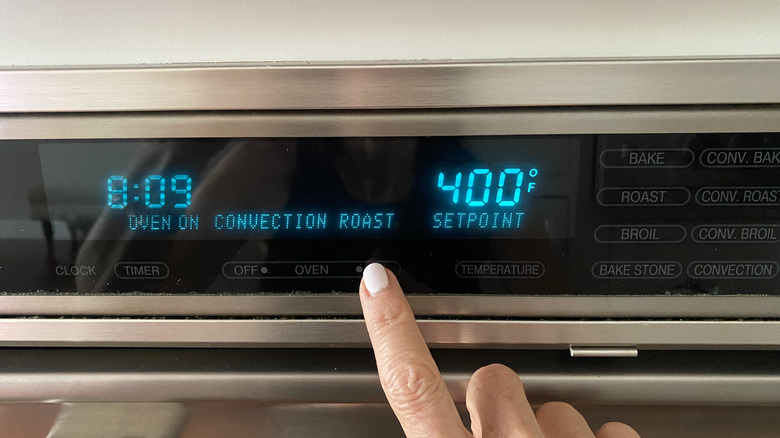 setting oven