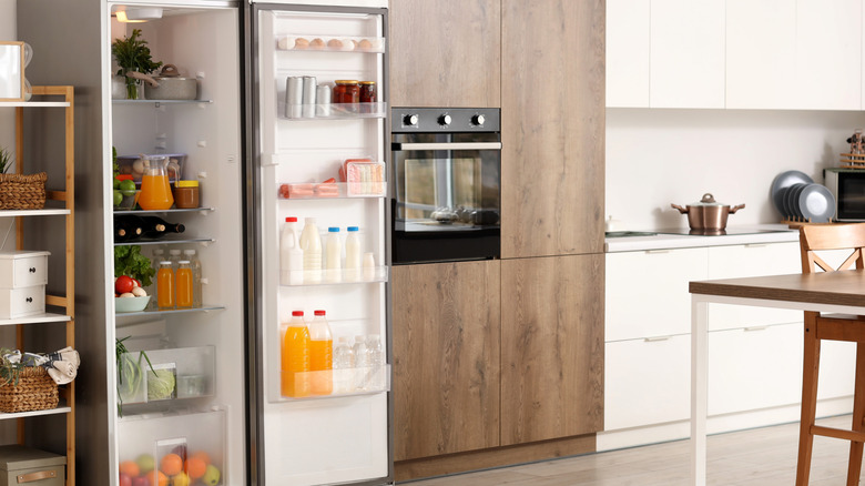 Organized fridge