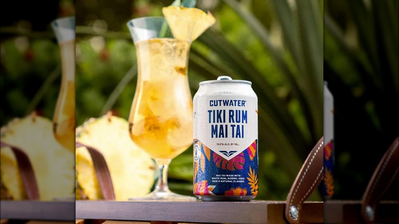 Cutwater canned Tiki Rum Mai Tai