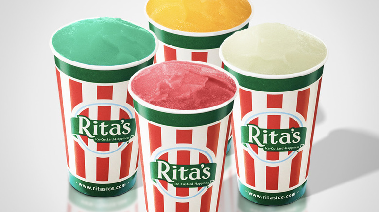 different flavors of rita's italian ice