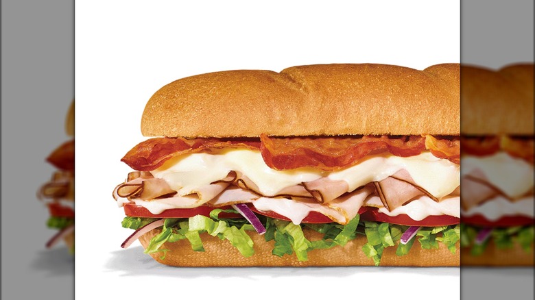 Subway's All-American Club sandwich