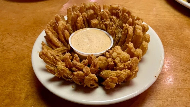 Texas Roadhouse cactus blossom