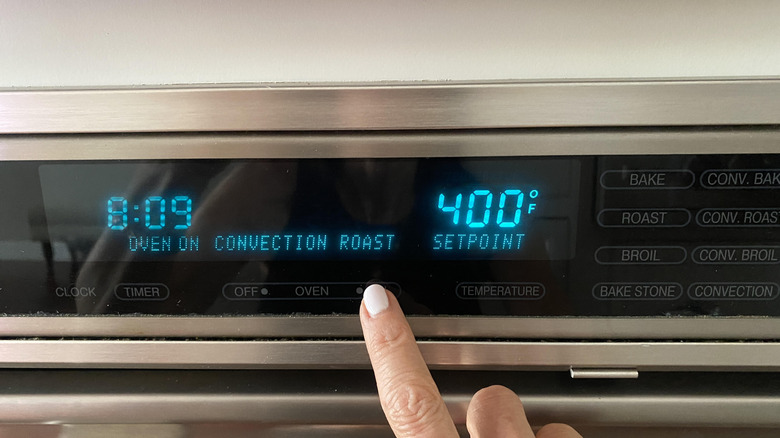 hand preheating oven