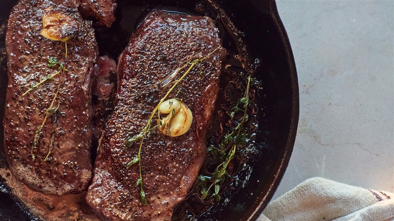 Discovernet Oven To Cast Iron Reverse Sear Steak Recipe
