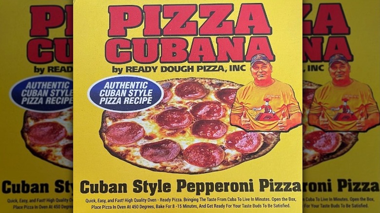 Pizza Cubana Cuban Style Pepperoni Pizza