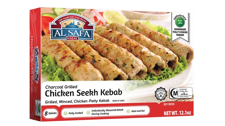 Chicken seekh kebab product 