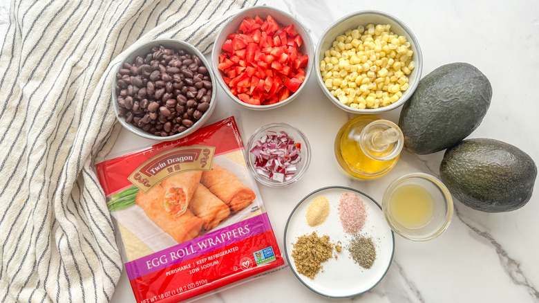 egg roll ingredients