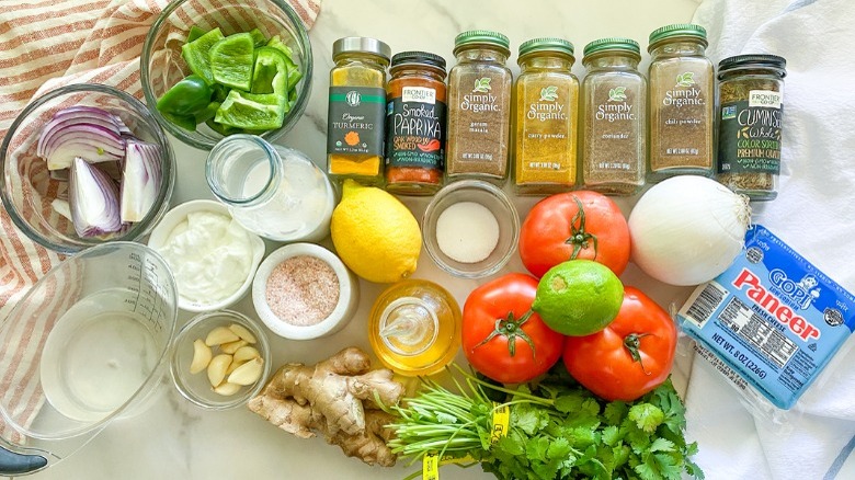 paneer tikka masala ingredients