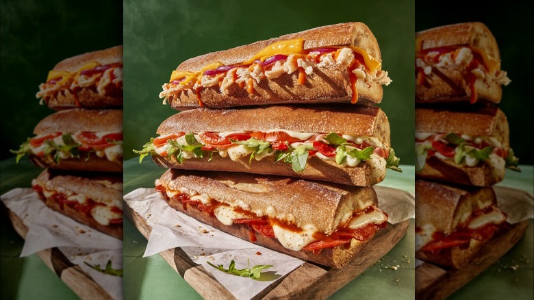 Panera's Toasted Baguette Sandwiches