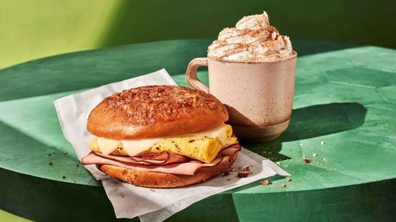 Panera Kicks Off Fall With New Cinnamon Crunch Bagel Breakfast Sandwich