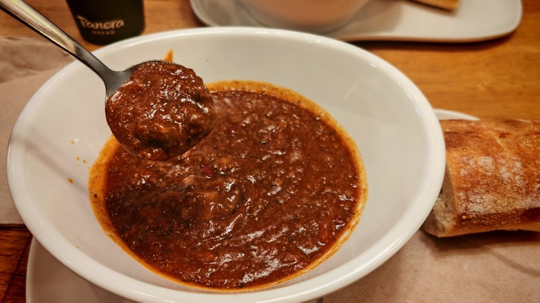 Panera Hearty fireside chili