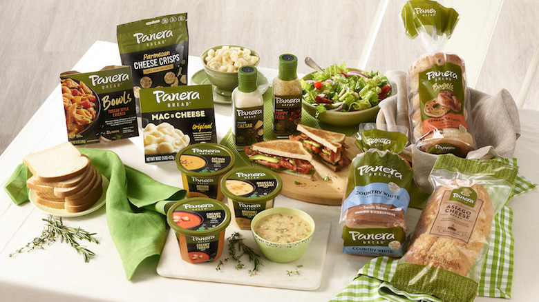 Various Panera grocery products