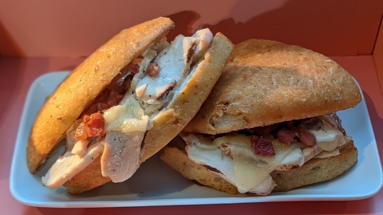 Panera chicken bacon rancher sandwich