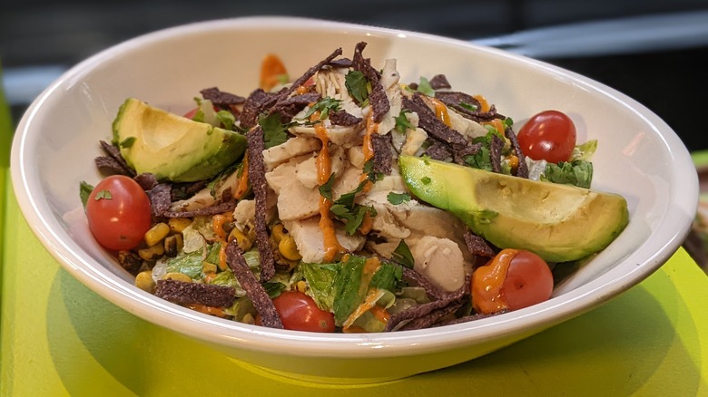 Panera southwest chicken ranch salad