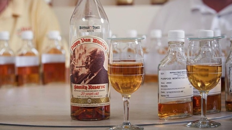 Pappy Van Winkle tasting session