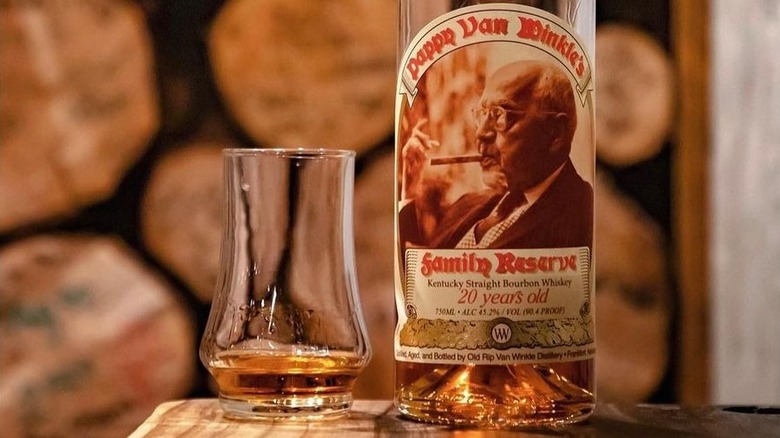 Pappy Van Winkle and glass