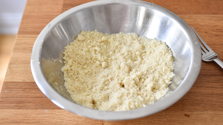 breading ingredients in bowl