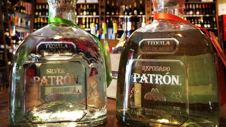 Patrón Silver and Patrón Reposado Tequila