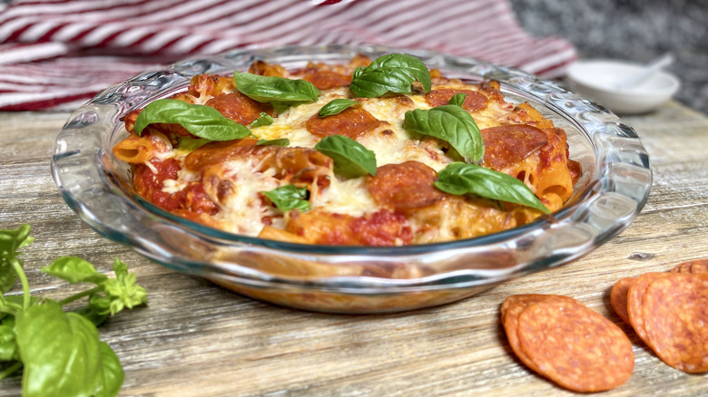 Pepperoni Lover's Pizza Pasta Recipe