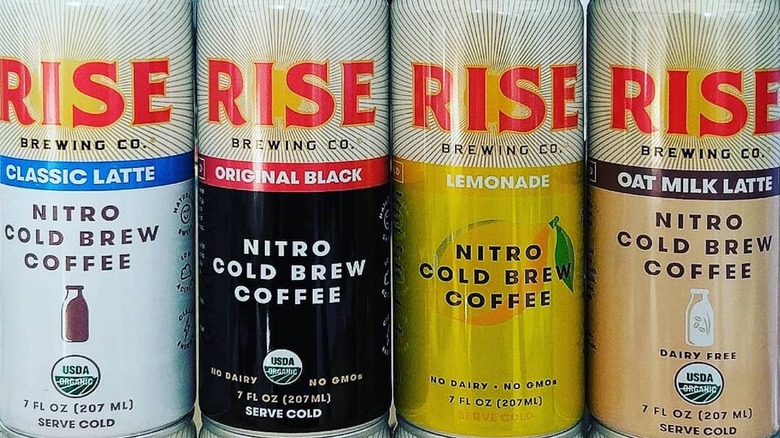 Rise Brewing cans