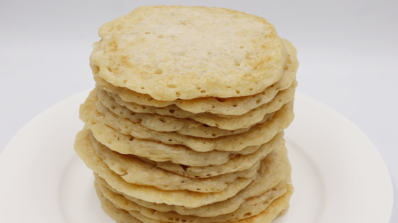 Stack of pikelets