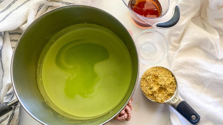 ingredients for pistachio pudding