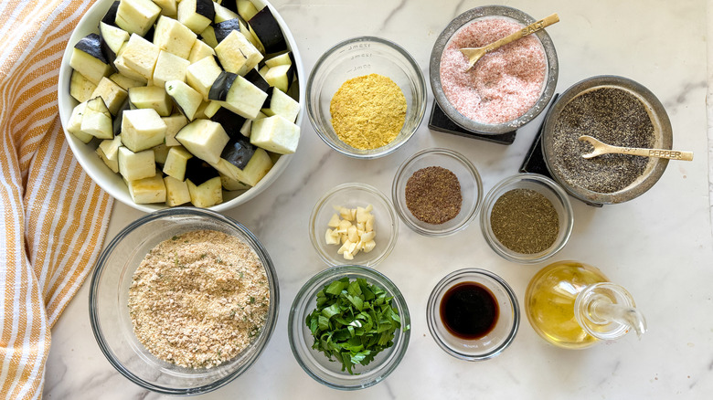 eggplant meatball ingredients