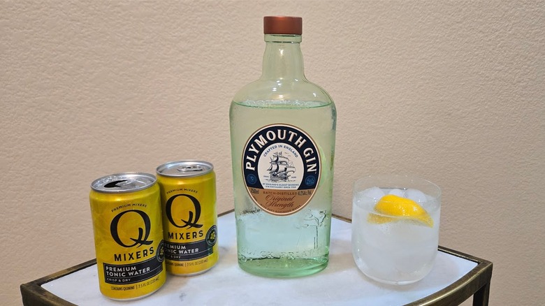 Plymouth Gin and Q Mixers Tonic