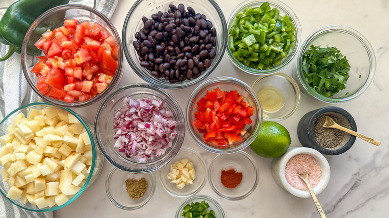 potato breakfast hash ingredients