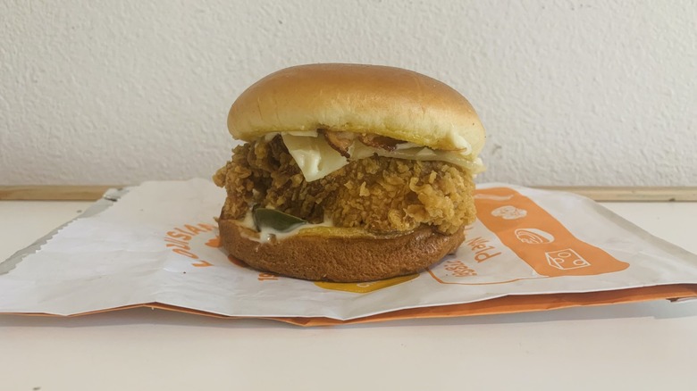 Popeye's Classic Bacon and Cheese Chicken Sandwich