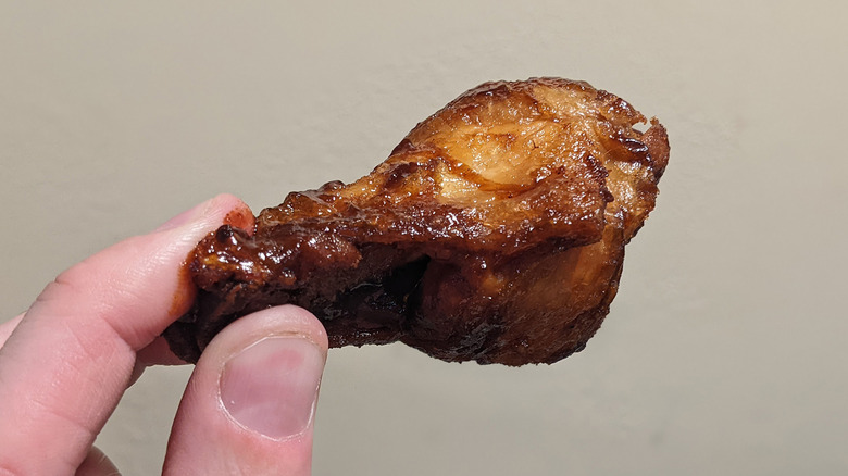 Wingstop Sweet BBQ Blaze drumstick