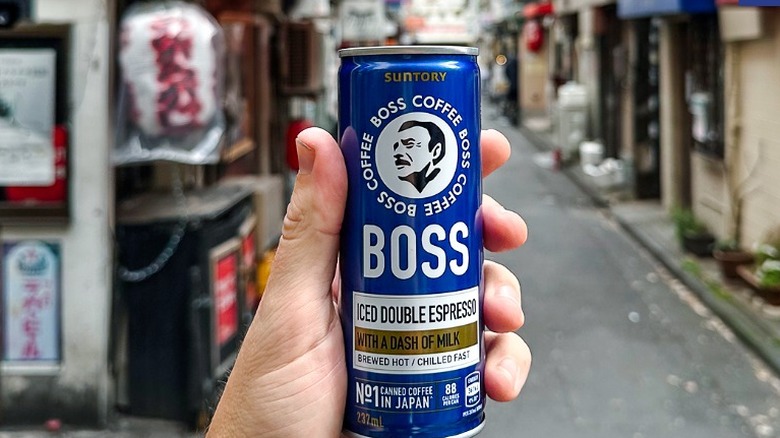 Can of Boss Coffee