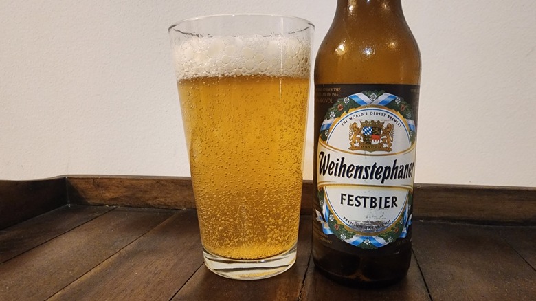 Weihenstephaner Festbier bottle