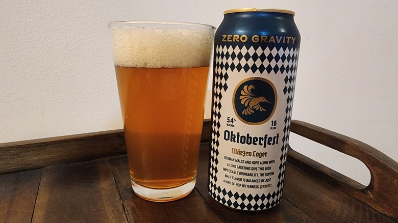 Zero Gravity Oktoberfest beer can