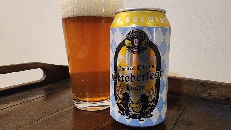 Toppling Goliath Oktoberfest beer can