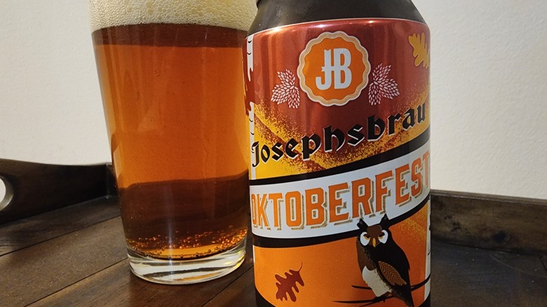 Josephsbrau Oktoberfest beer can