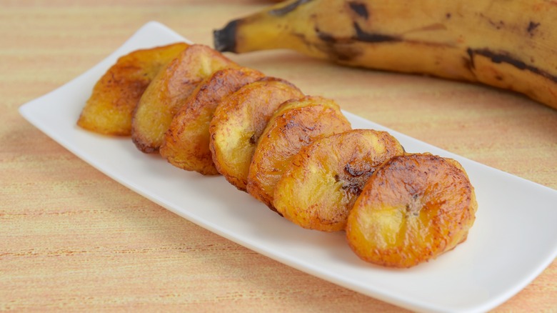 Plate of maduros