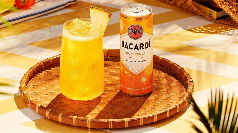 can of Bacardi Rum Punch