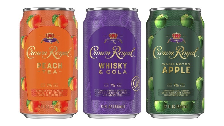 Crown Royal canned cocktails