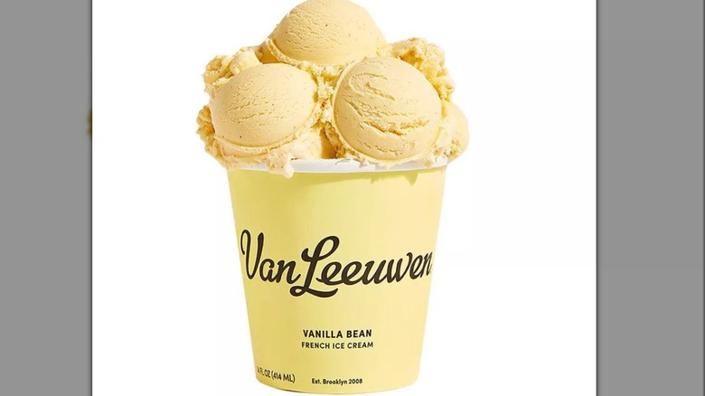 Pint of Van Leeuwen ice cream