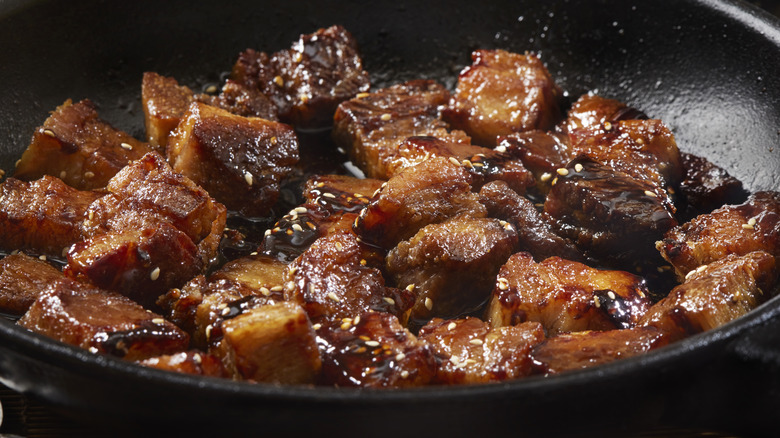 Chinese braised pork belly