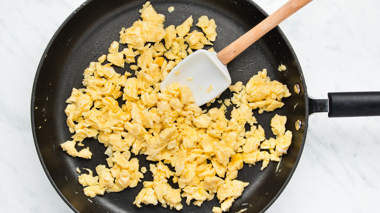 eggs in a pan 