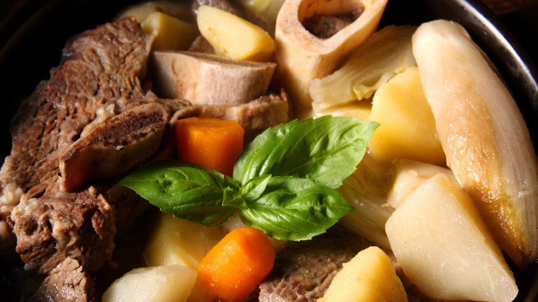 prepared pot-au-feu