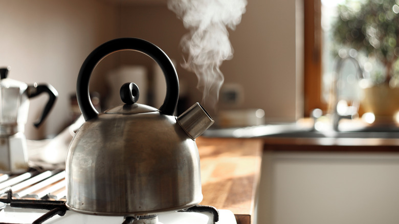 boiling water kettle