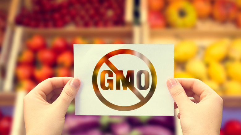 No GMO sign