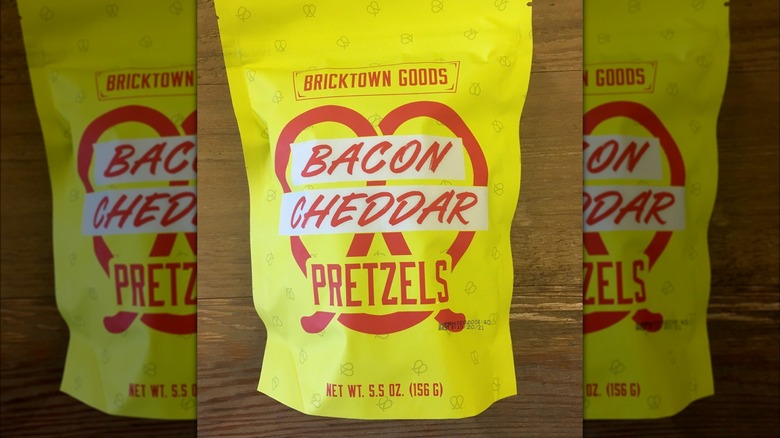 Bricktown Goods bacon cheddar pretzels