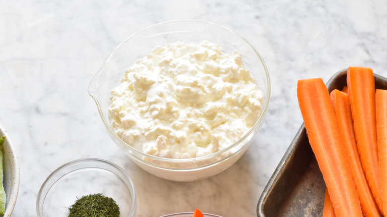 cottage cheese ranch dip